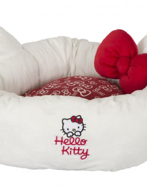 Кровать-пончик Hello Kitty с усами